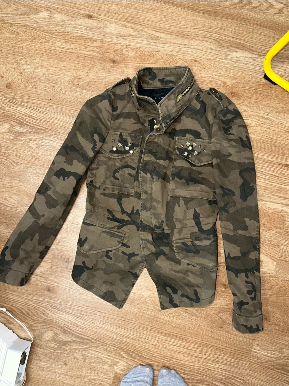 Zara' Camo Jacket